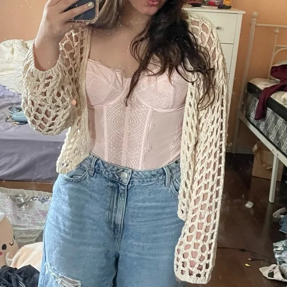 Crochet Cardigan - Picture 1 of 5